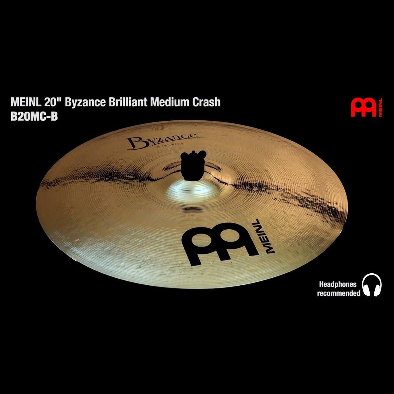 Meinl Byzance Brilliant Thin Crash Cymbal 16 – Drum Center Of