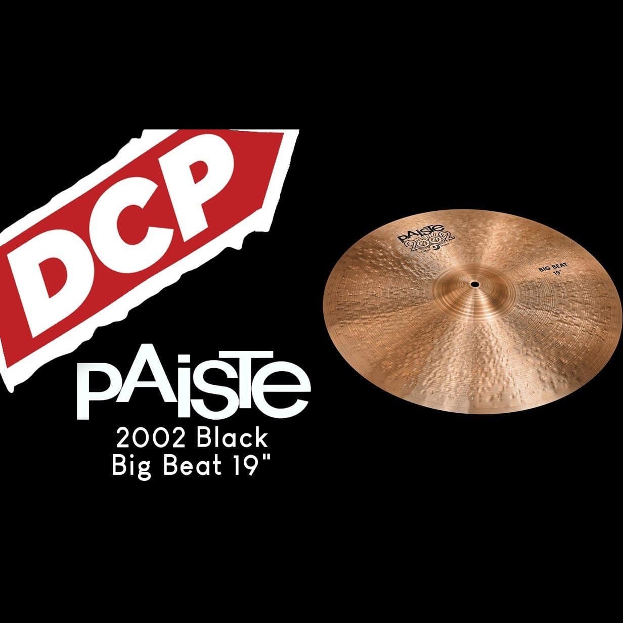 Paiste 2002 Black Big Beat Multi Cymbal 21