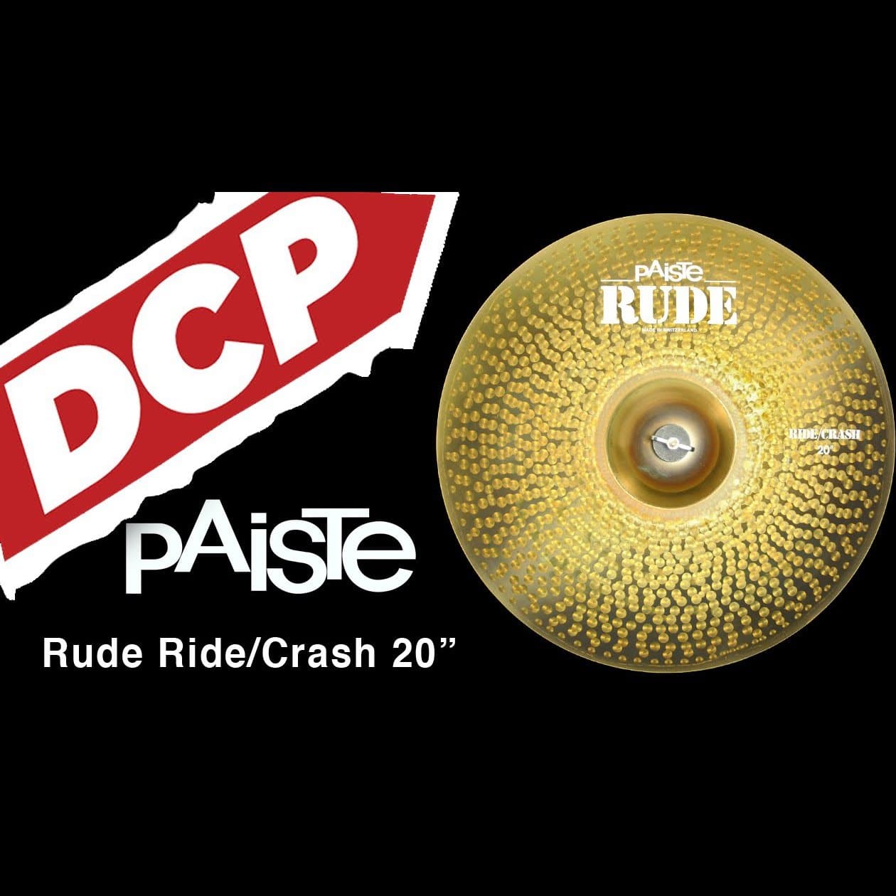 Paiste Rude Ride/Crash Cymbal 24