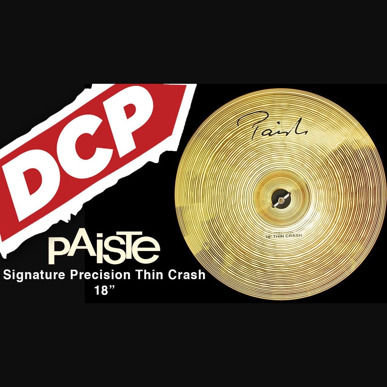 Paiste Signature Precision Crash Cymbal 18