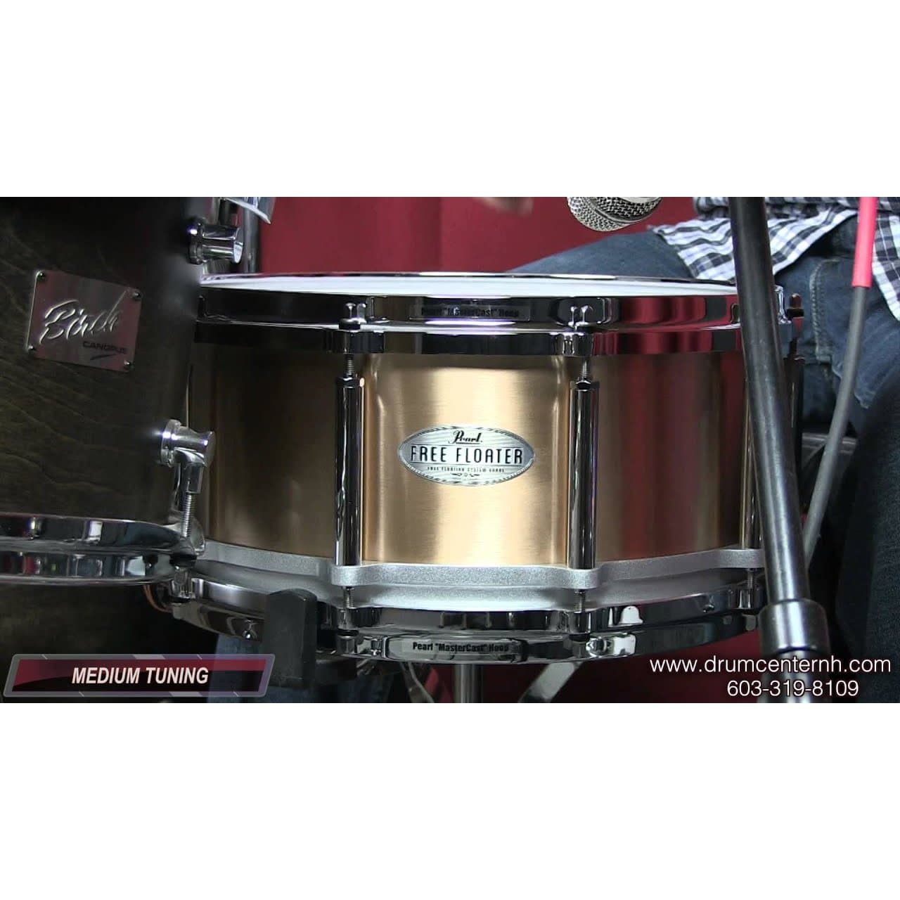 Pearl Free Floating Snare Drum - 14x6.5 - Maple/Mahogany
