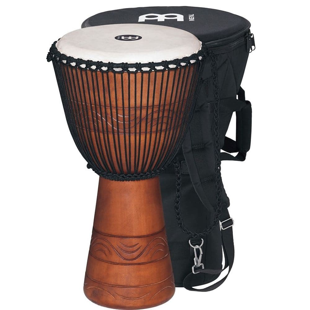 Meinl Floatune Series Wood Djembe 12 Natural – Drum Center Of