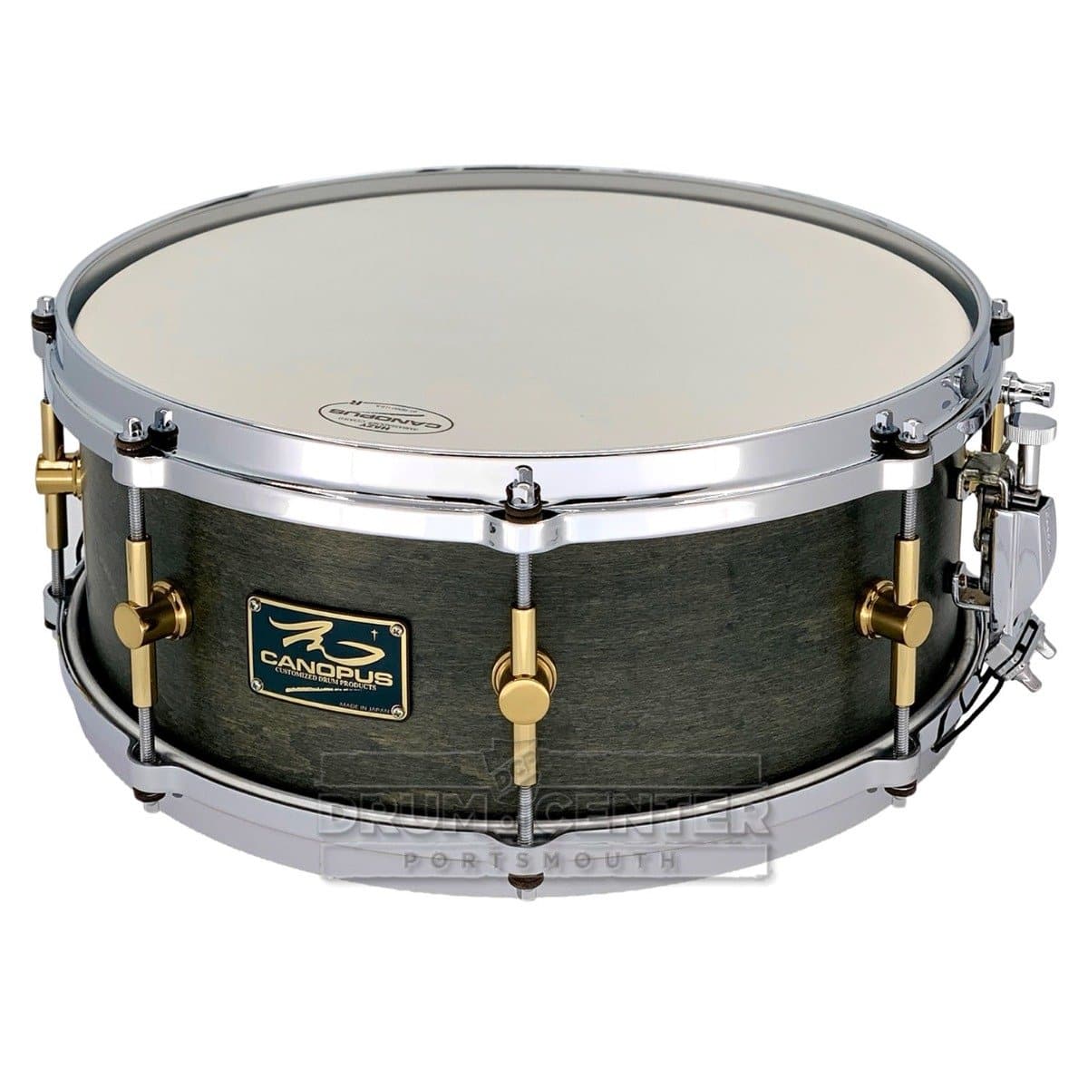 Canopus 'The Maple' Snare Drum 14x5.5 w/ Cast Hoops Oil Finish 