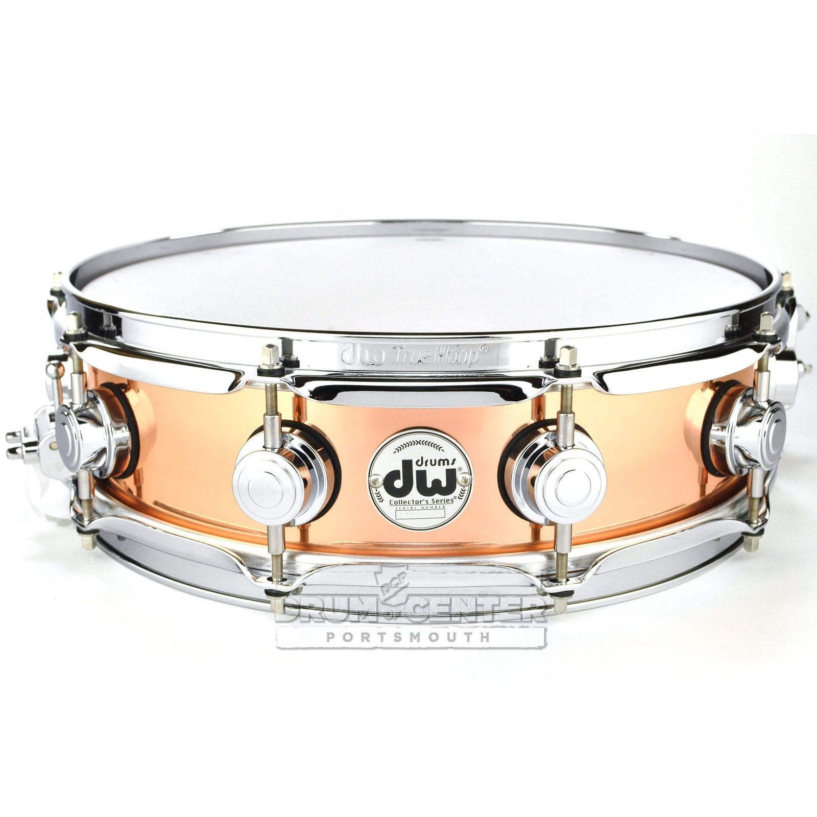 DW Collectors 3mm Copper Snare Drum 14x6.5 Gold Hw – Drum Center 