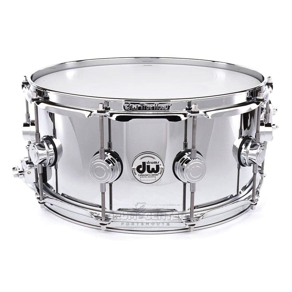 DW Collectors Bell Brass Snare Drum 14x6.5 Gold Hw – Drum Center 