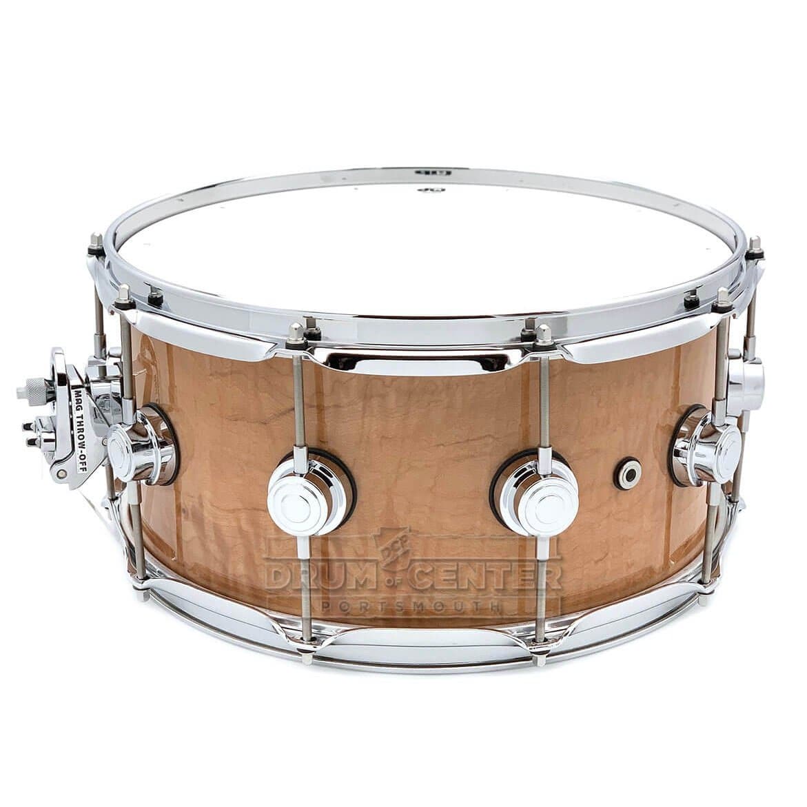 DW Collectors Birch Snare Drum 14x7 Kurillian Birch w/Nickel