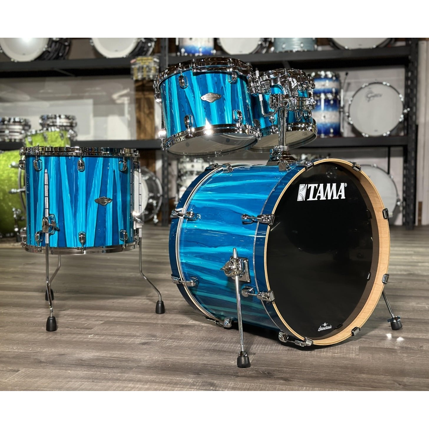 Tama Starclassic Performer 8 x 7-Inch Rack Tom - Caramel Aurora — Chuck  Levin's Washington Music Center