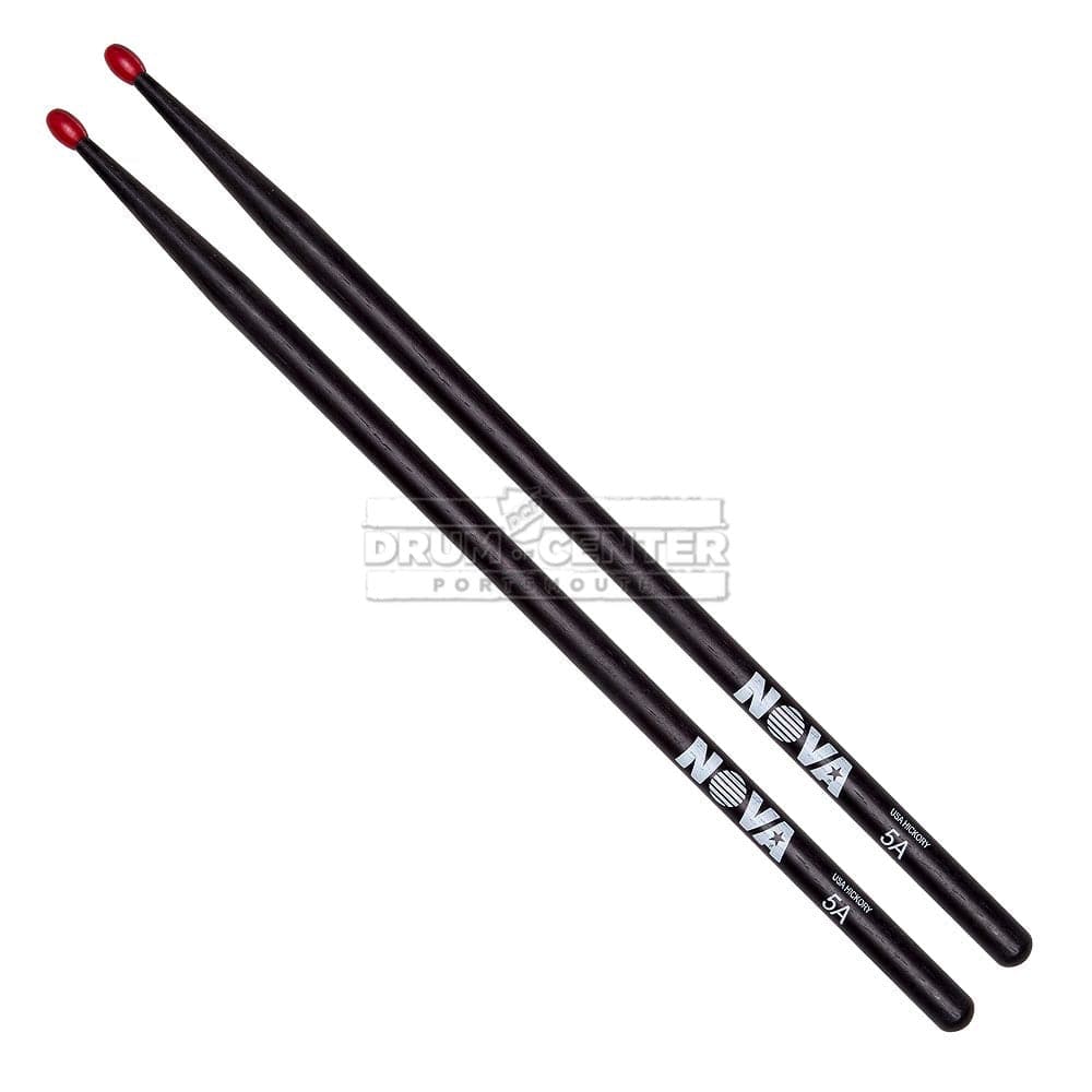 Vic Firth NOVA 5AN Black Drum Sticks 12 Pair Brick