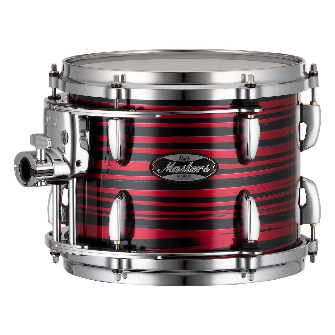 Pearl Masters Maple MM6 Tom 10x7 w/Standard R2 Mount Red Oyster 