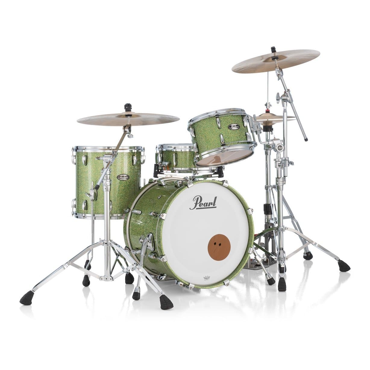 Pearl Masters Maple Complete 3-pc. Drum Set Matte Natural Maple