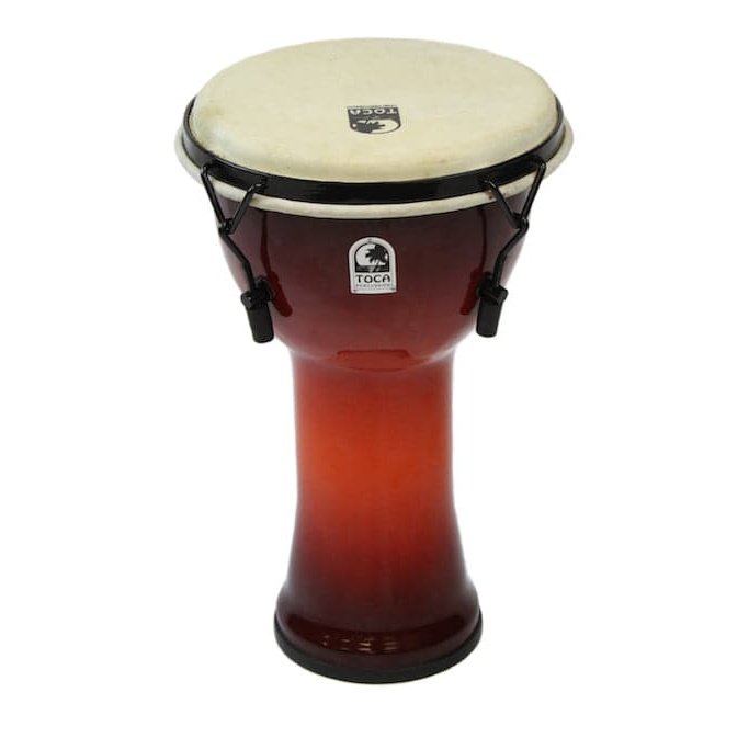 Toca Freestyle Mechanically Tuned Djembe 10 Bali Red – Drum Center