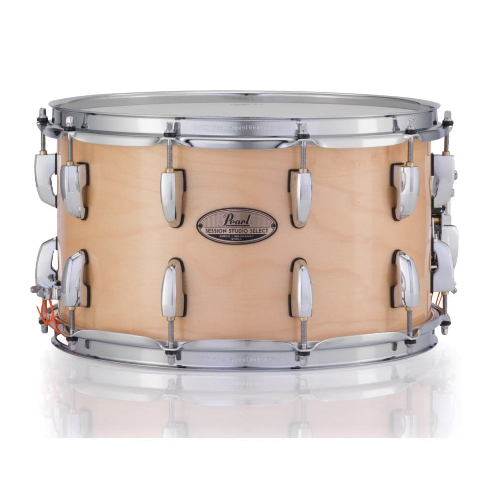 Pearl Duoluxe Inlaid Chrome over Brass Snare Drum 14x5