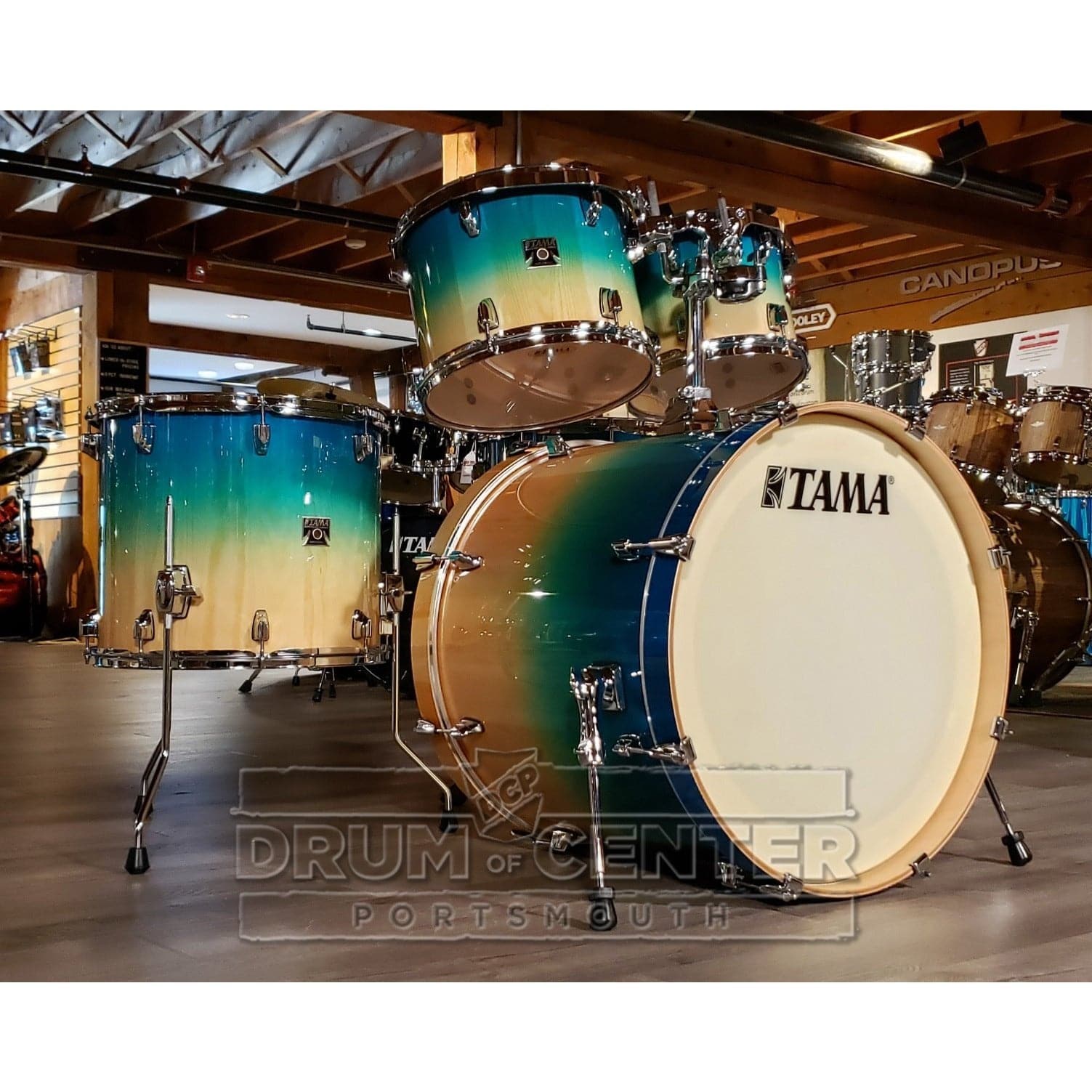 Tama Superstar Classic 4pc Drum Set Blue Onyx – Drum Center Of