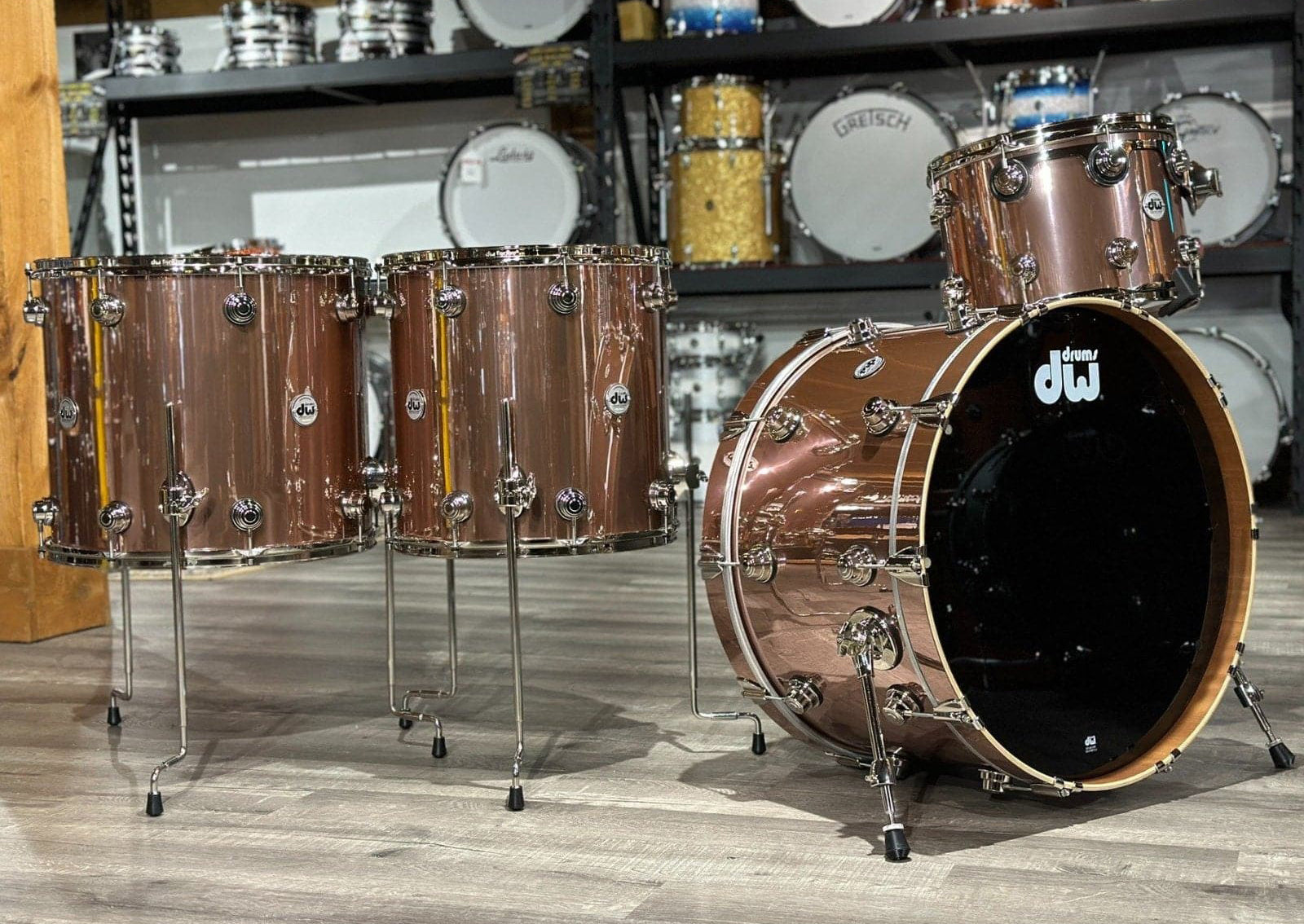 DW Maple Spruce Drum Set