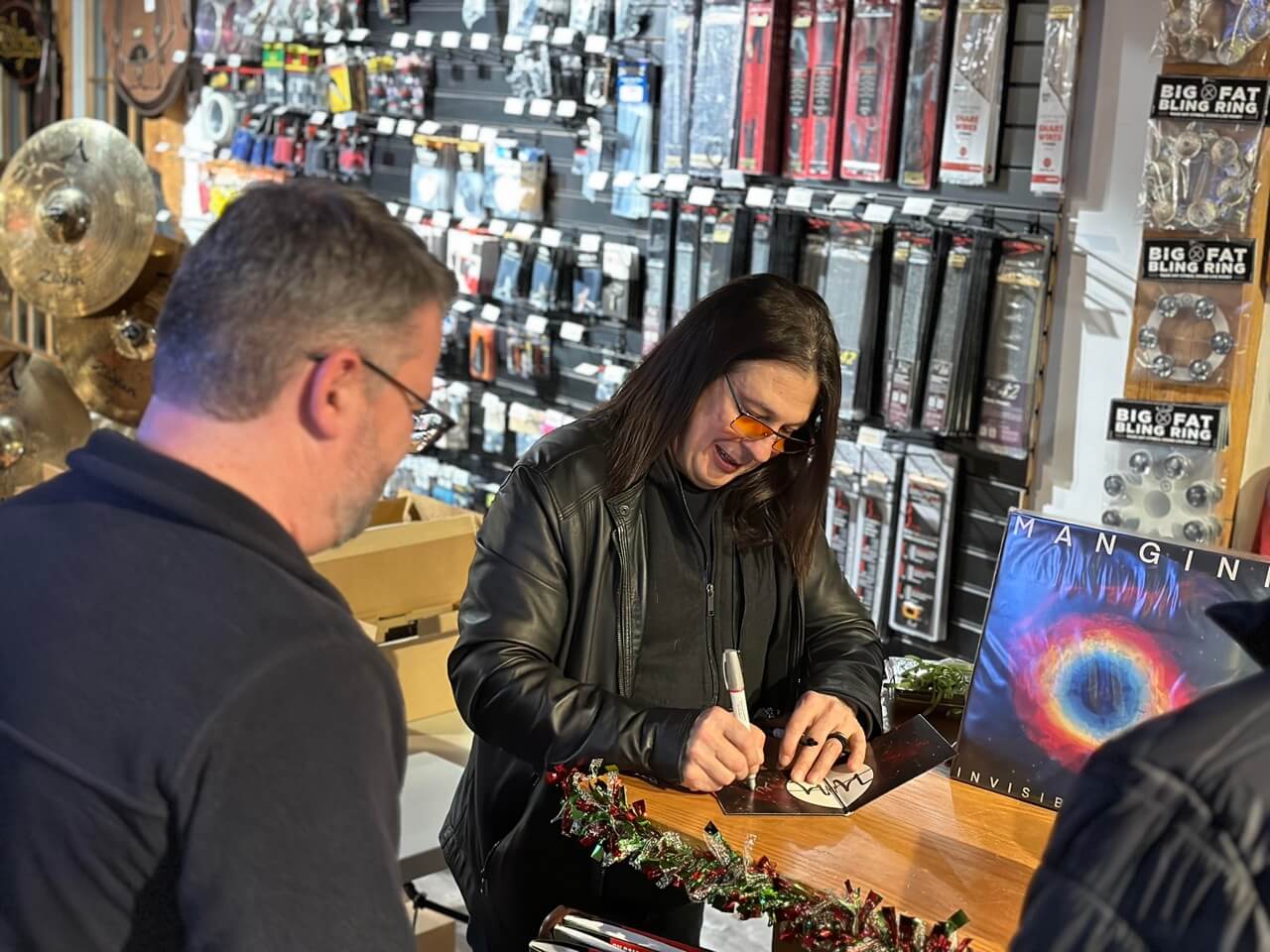 Mike Mangini Invisible Signs Release Party at Drum Center of Portsmouth