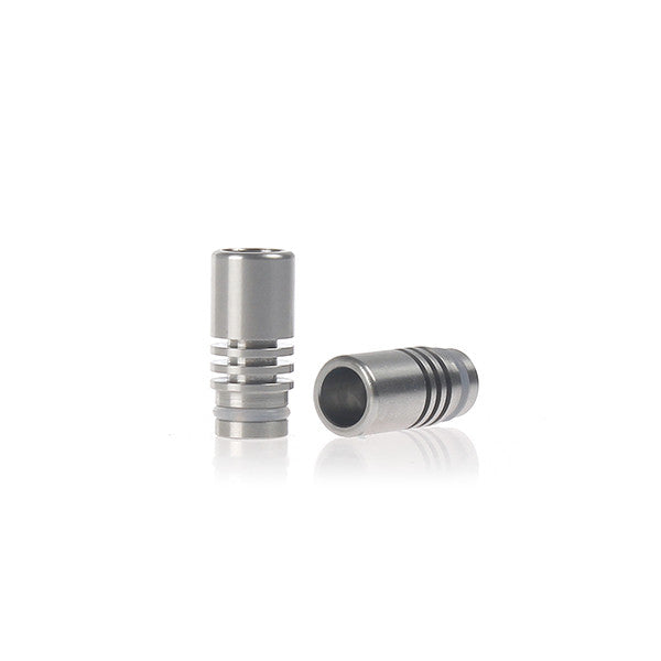 Heat Sink Style Wide Bore Stainless Steel Drip Tip Ss010