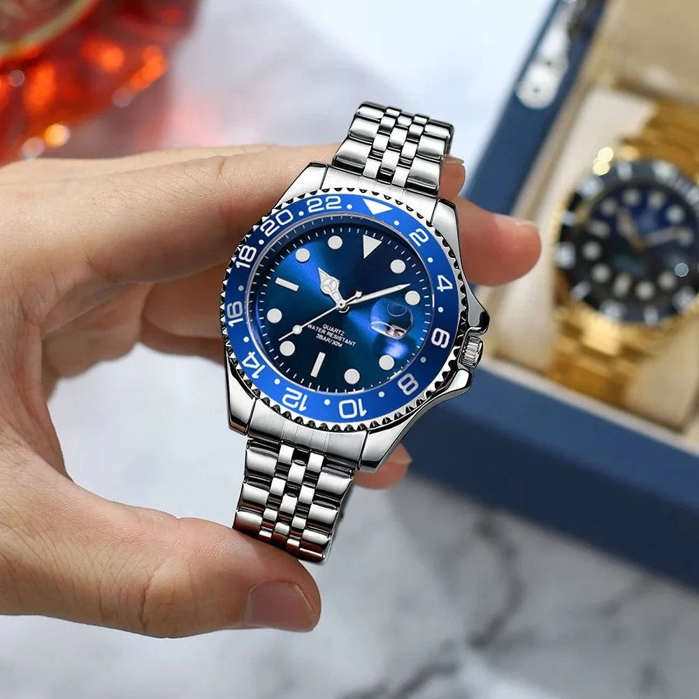 Detalhe da caixa do Relógio Grand Naipe