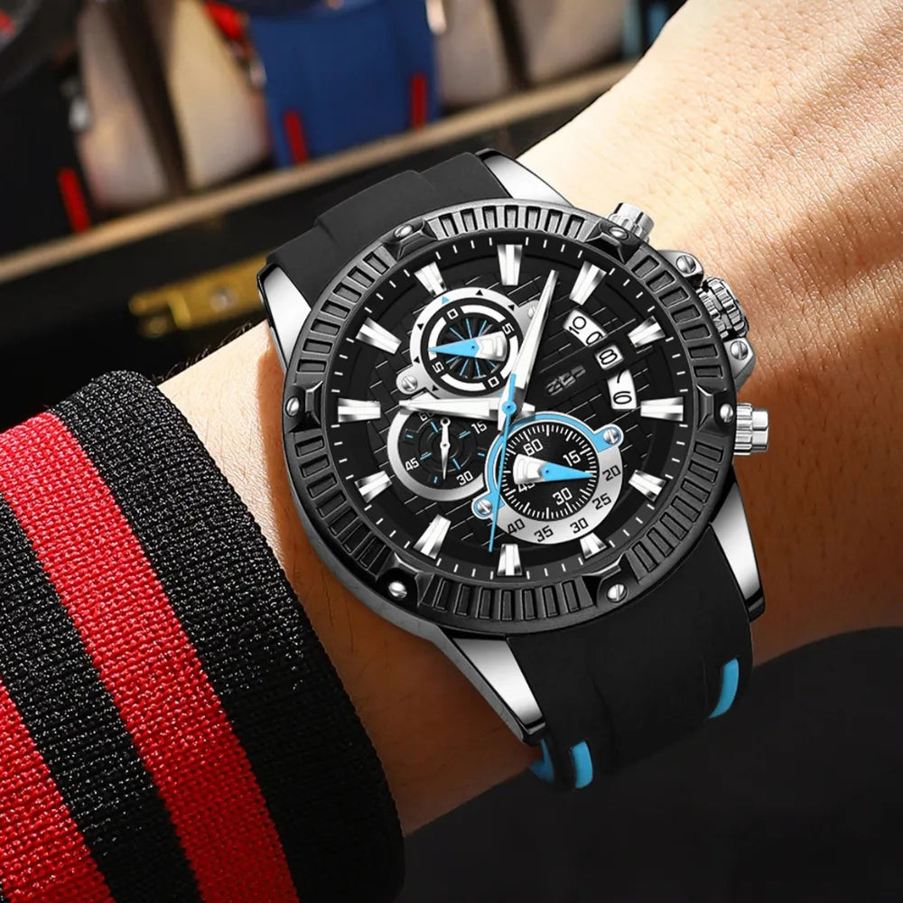 Relógio Grand Naipe esportivo e imponente