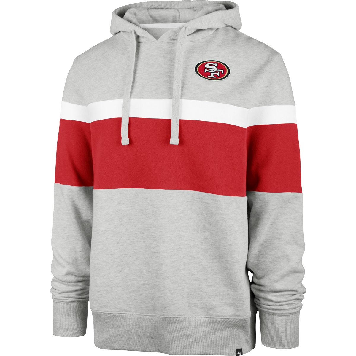 Men's 49ers Primary Logo Fitted Pullover Hoodie – Sports Basement