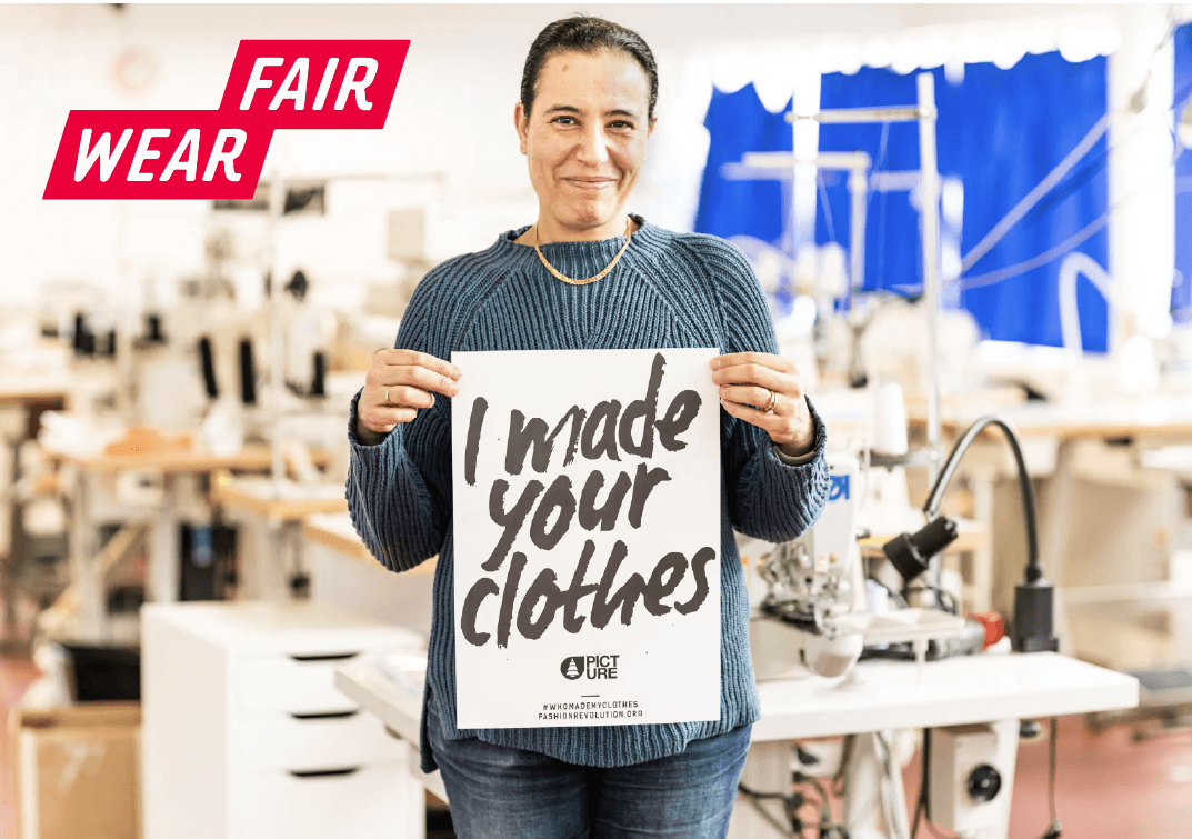 Fair Wear certified by Picture