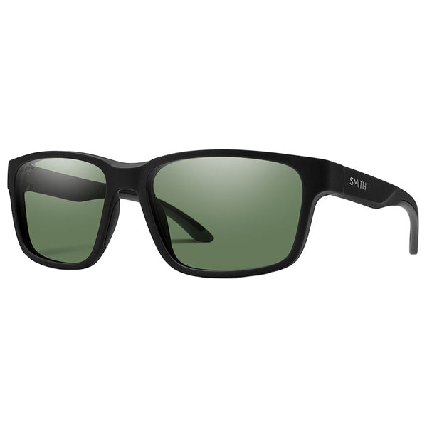 Basecamp - Matte Black/ChromaPop Polarized Gray Green