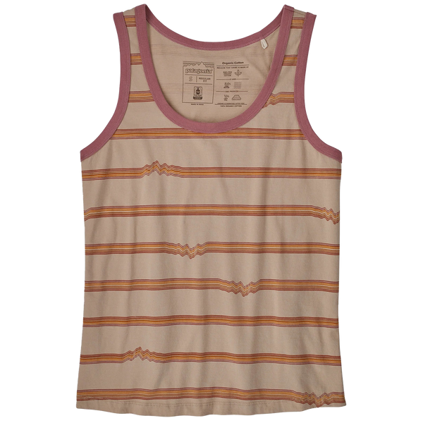 Women's Ridge Rise Stripe Repeat Organic Tank Top