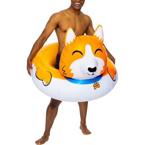 Corgi Pool Float