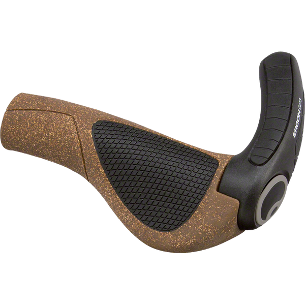 GP3 BioKork Grips, Black/Cork - Large