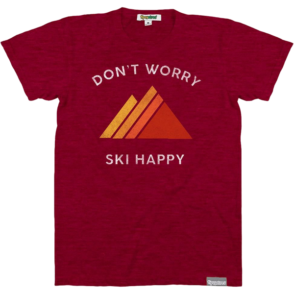 Men's Don't Worry Ski Happy Tee