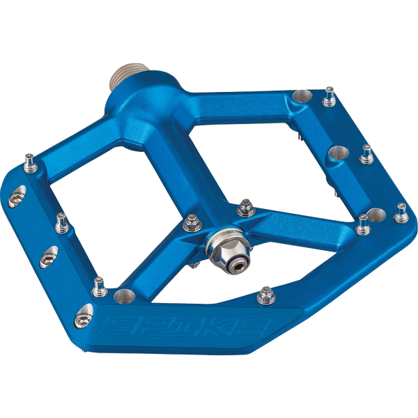 Spike Pedal Platform Aluminum 9/16 - Blue