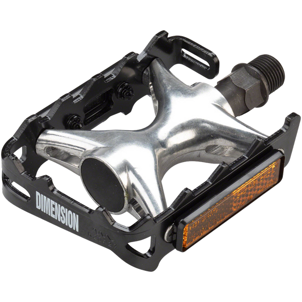 Dimension Mountain Compe Pedals Black/Silver