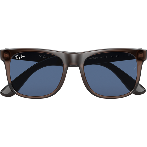 Jr. Justin - Transparent Brown/Dark Blue