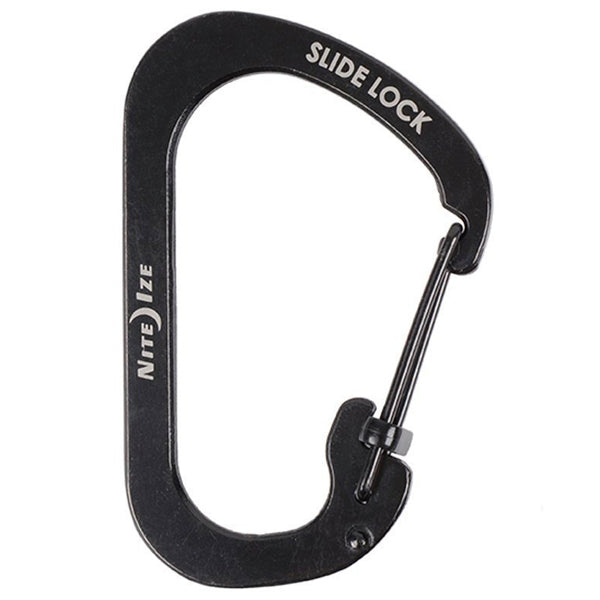 SlideLock Carabiner #4 - Black