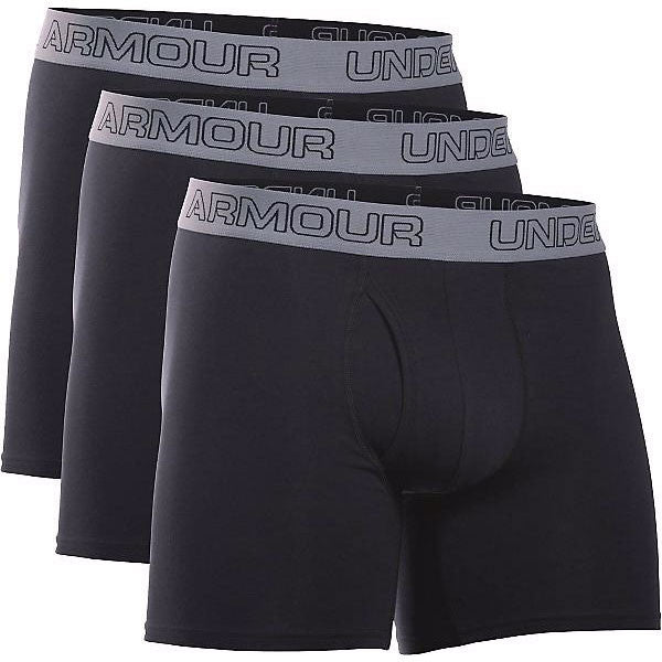 Under Armour UA Tech Boxerjock Underwear 6 Inch 2 Pack - Size Mens MEDIUM  30-32