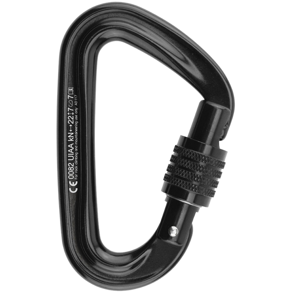 Corrosion Resist Locking Carabiner - Black