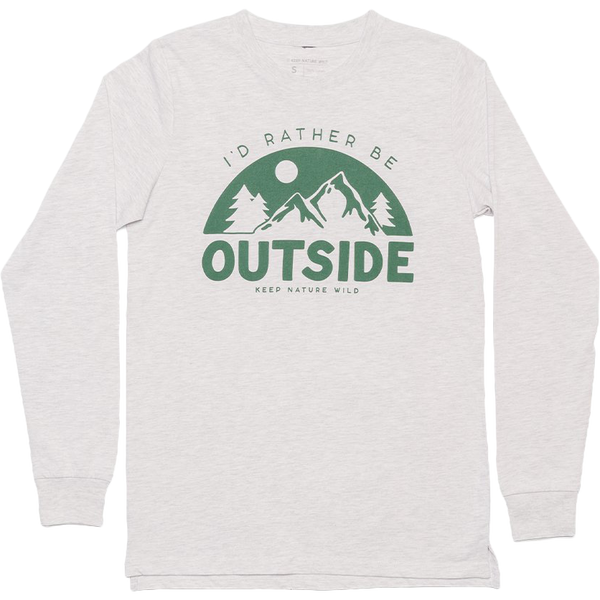 Be Outside Long Sleeve Unisex Tee