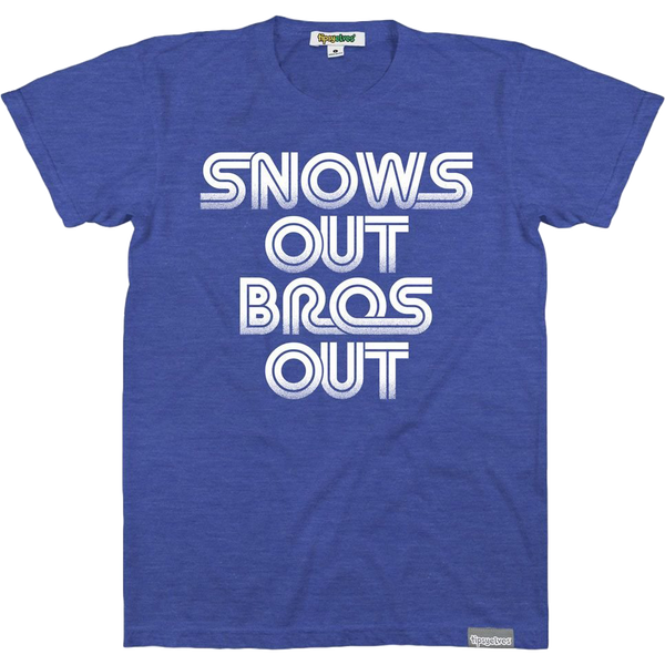 Men's Snows Out Bros Out Tee