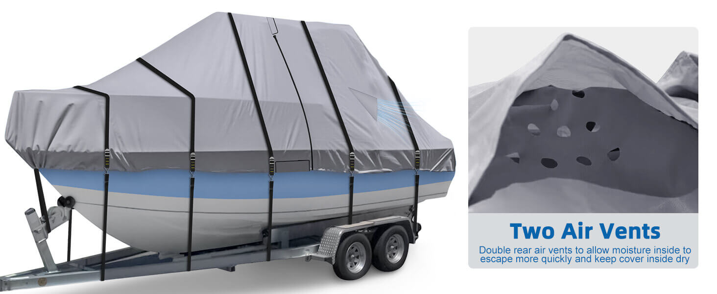 T - Top Boat Cover - zenicham air vent