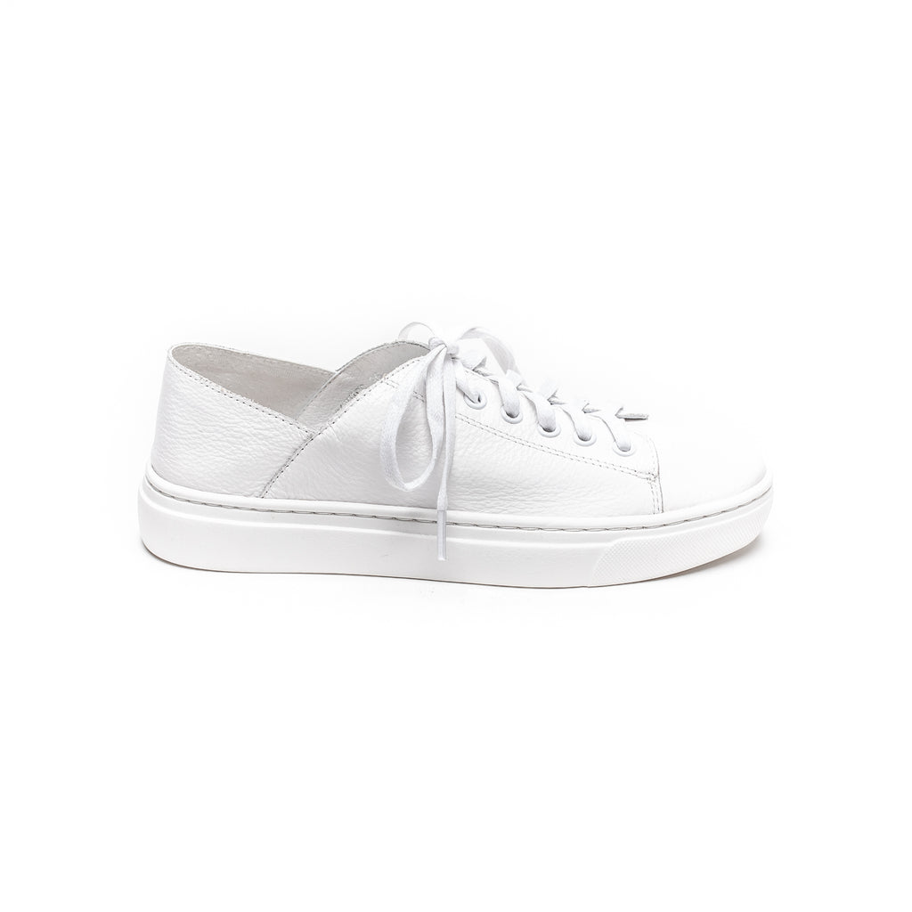 mollini white leather sneakers