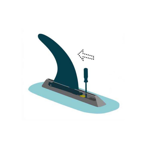 How to Install a Paddleboard Center Fin - Step 5