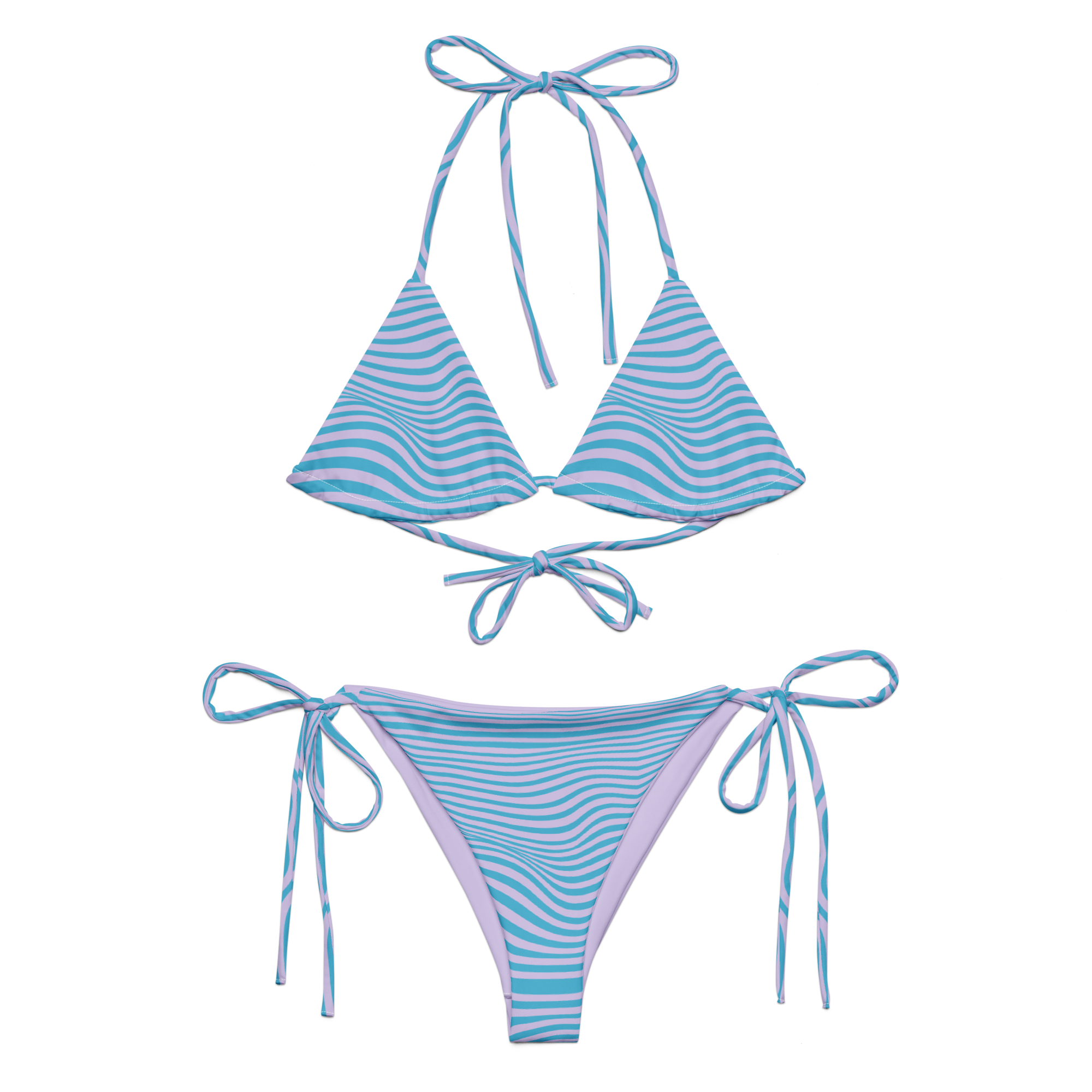 Waves Recycled String Bikini