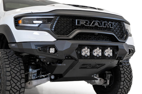 Addictive Desert Designs 2021-2023 Ram 1500 TRX Bomber Front Bumper (Baja Round)