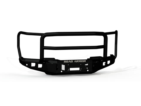 Road Armor Stealth Front Winch Bumper Lonestar Guard - Texture Black 2023-2024 Ford F-250/F-350