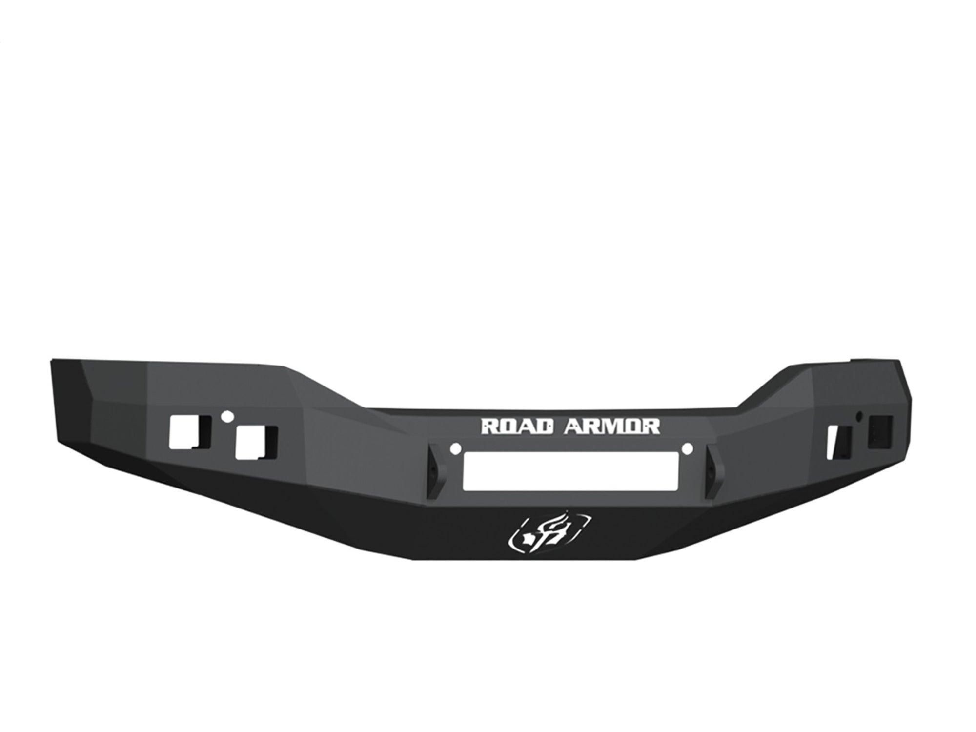 Road Armor Stealth Front Non-winch Bumper Sheet Metal Pre-runner Guard - Texture Black 2015-2019 Chevrolet 2500 3500