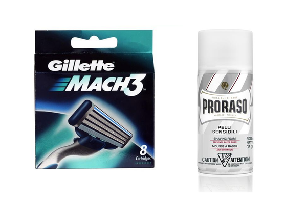 Barberblade - Stort af billige barberblade fra Gillette! – – Third Field