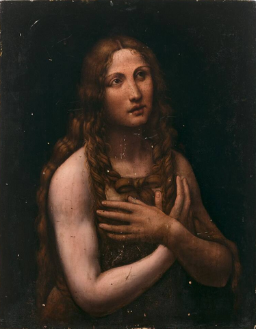 The Penitent Magdalene Gian Giacomo Caprotti dit Salai