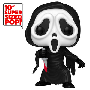 Funko Pop! Ghost Face with Knife Jumbo Vinyl Figure - Paradise Hobbies LLC