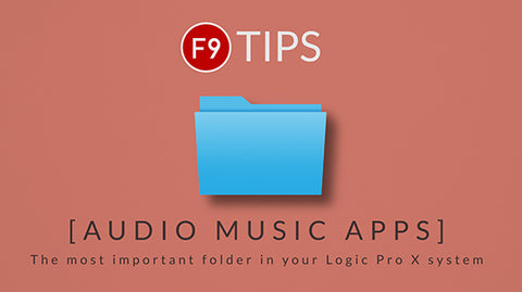 F9 Audio music Apps folder blog post