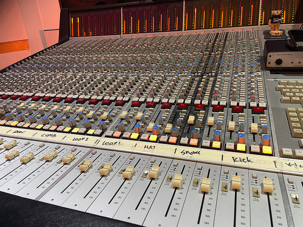 Westpoint studio's SSL Series 48 track console