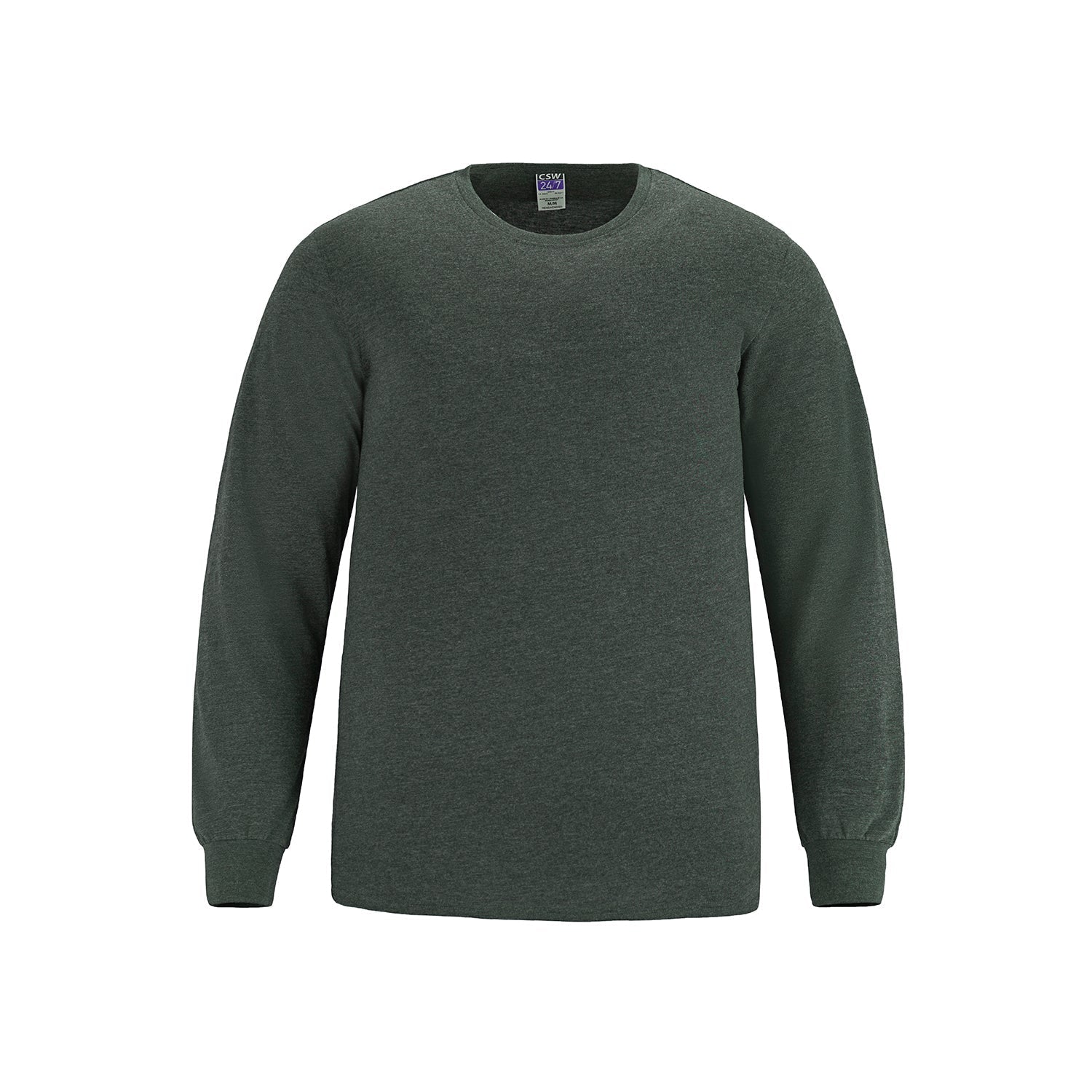 S5615Y - Breeze - Youth Long Sleeve Crewneck Ring Spun Combed Cotton Tee -  – Toronto Apparel